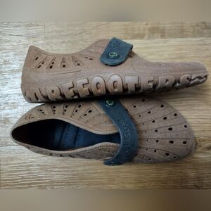 Barefooters Brown Slip-On Shoes with Strap Women 7.5